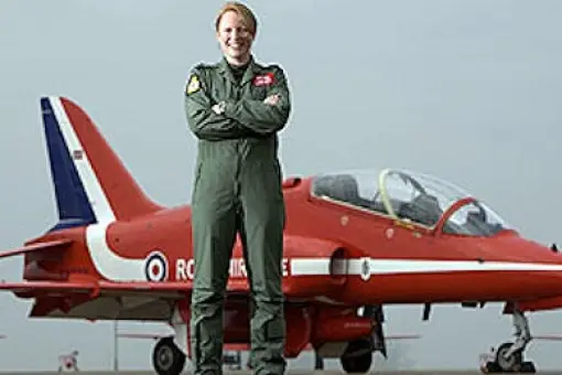 Pierwsza kobieta w Red Arrows