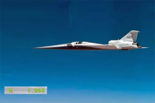 X-59 przekroczył prędkość dźwięku
