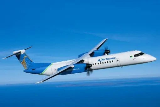 Air Tanzania odbierają Q400