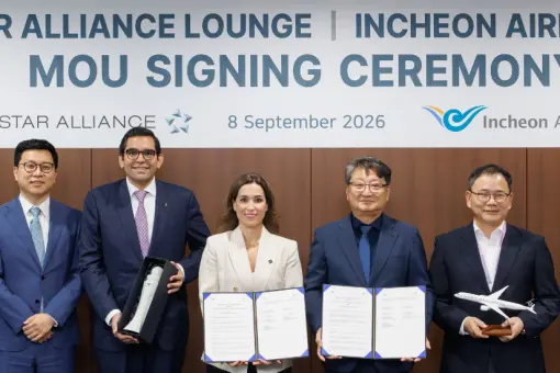 Nowy salonik klasy premium w Seulu-Incheon