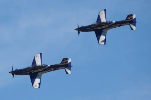 PC-21 oficjalnie we francuskiej służbie