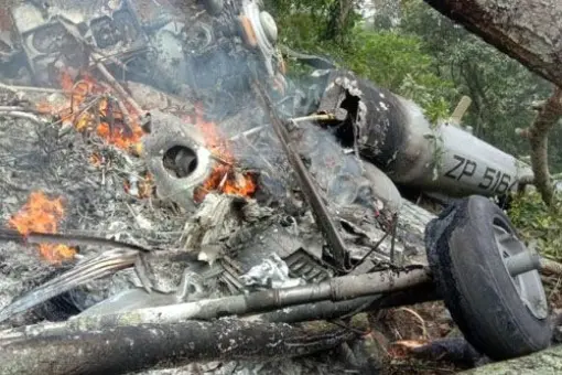 Katastrofa Mi-17 w Indiach