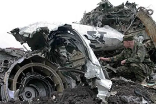 Su-25 zestrzelony