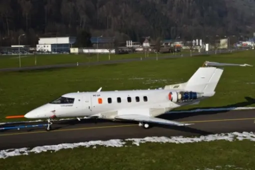 Próbny rozruch silników PC-24