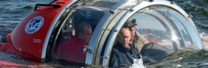 Prezydent FR na dnie Zatoki Fińskiej