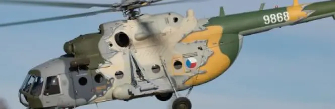 Okolicznościowy kamuflaż czeskiego Mi-171Sz