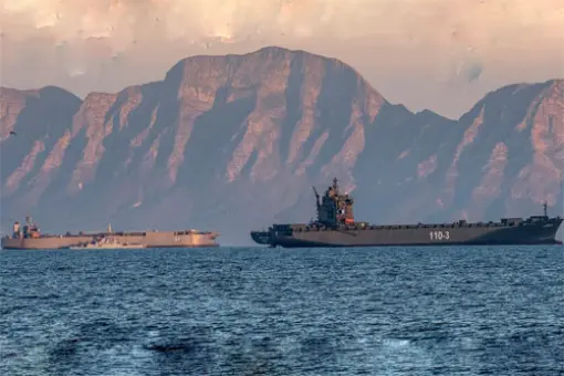 Ćwiczenia państw BRICS na wodach RPA