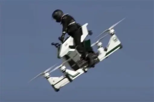 Nieudany pokaz Hoversurf Scorpion