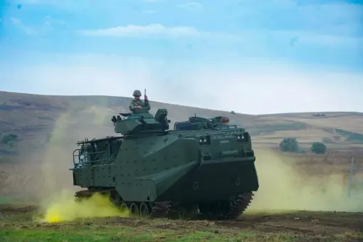 AAV-7 w rumuńskiej służbie