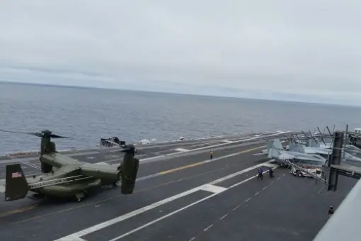 Próby V-22 do transportu zaopatrzenia