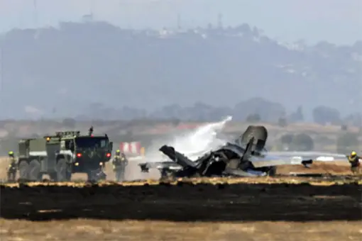 F-35B rozbił się w Miramar