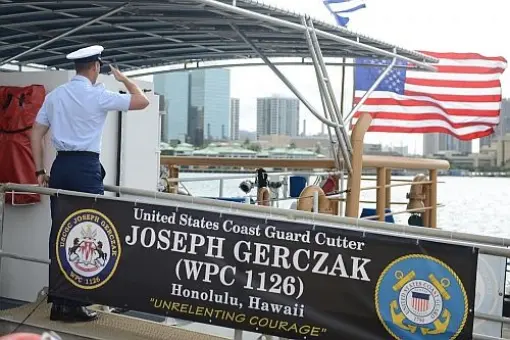 USCGC Joseph Gerczak w linii