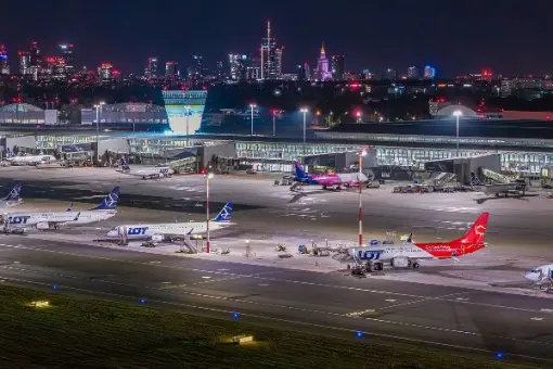 131 zimowych połączeń z Lotniska Chopina