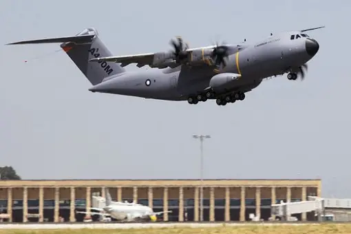 Oblot trzeciego A400M