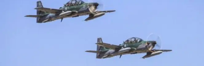 Super Tucano ostrzelały przemytników