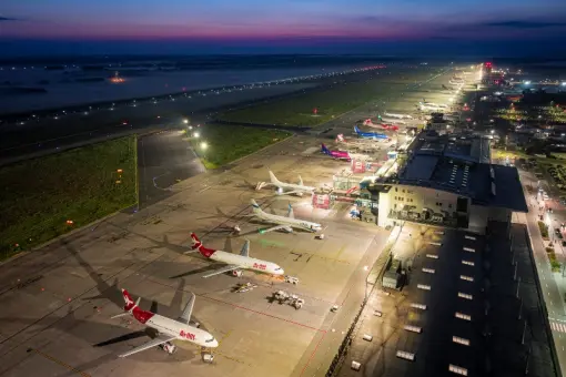 Zimowa siatka połączeń z Pyrzowic