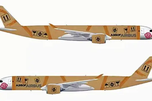 PAS 2023: Malowanie pierwszego A350F