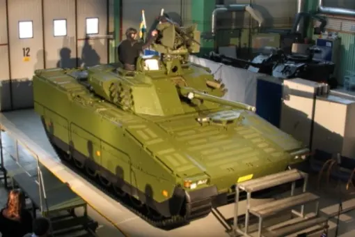 Pierwszy norweski CV90 bwp