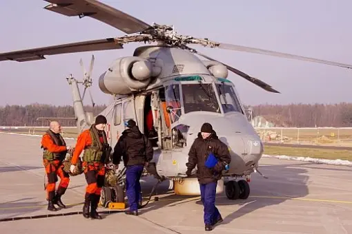 SH-2G na manewrach w Norwegii