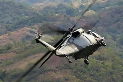 Rozbił się kolumbijski Black Hawk
