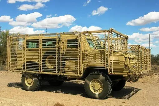 Dodatkowe opancerzenie dla MRAP