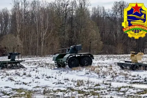 Próbna eksploatacja białoruskich robotów