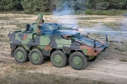 Niemcy i Holandia zamówiły więcej kbwp Boxer RCT30