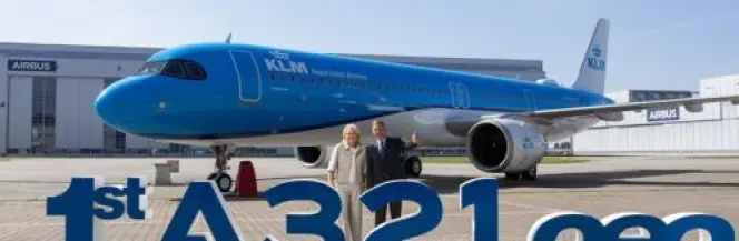 KLM odebrały pierwszego A321neo