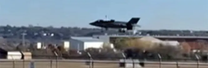 F-35B rozbił się w Fort Worth