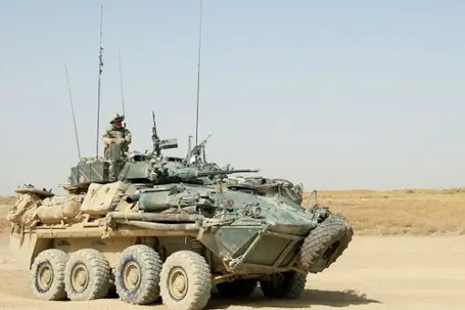 Dodatkowe pancerze kanadyjskich LAV III