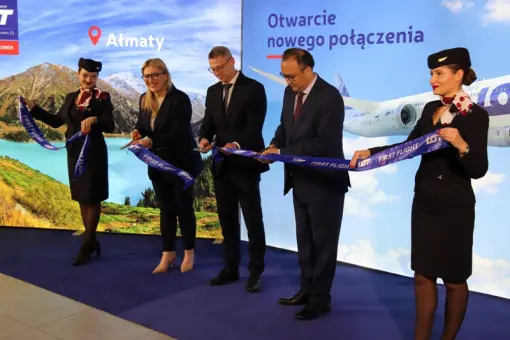 PLL LOT zainaugurowały loty do Ałmaty