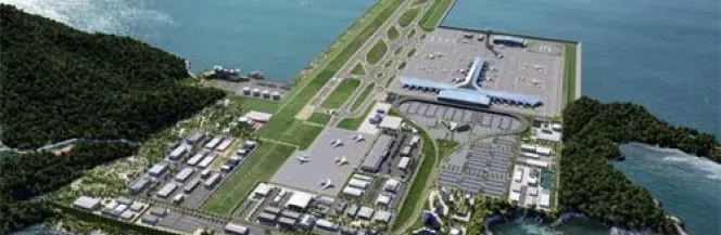 Problemy z budową lotniska Busan Gadeokdo