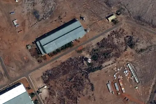 Izraelskie F-15I nad Chartumem