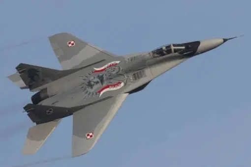 Niepodległościowy MiG-29 z Malborka