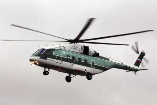 Czwarty Mi-38 w powietrzu