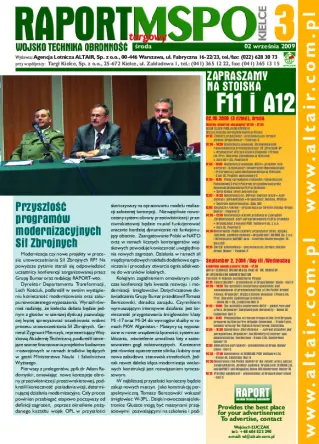 Raport MSPO 03-2009