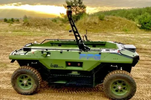 Próby UGV REX