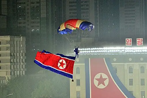 Parada w Pjongjangu