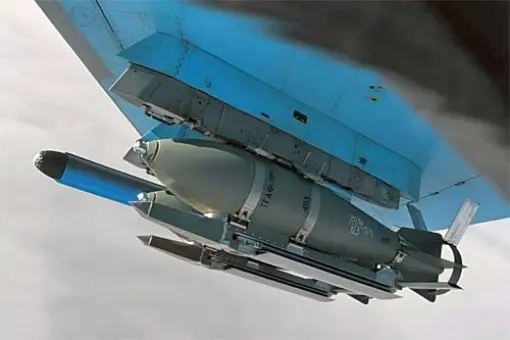 Rekordowa liczba bomb kierowanych zrzuconych na Ukrainę