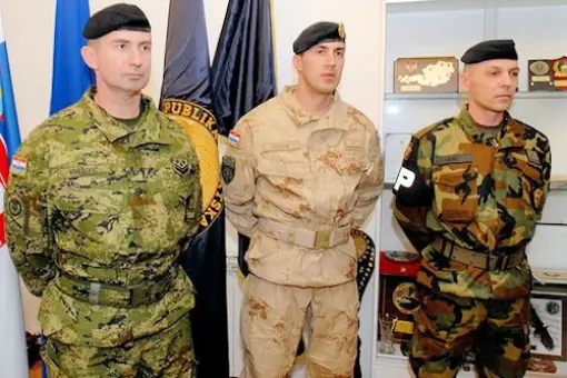 Nowe mundury Chorwatów