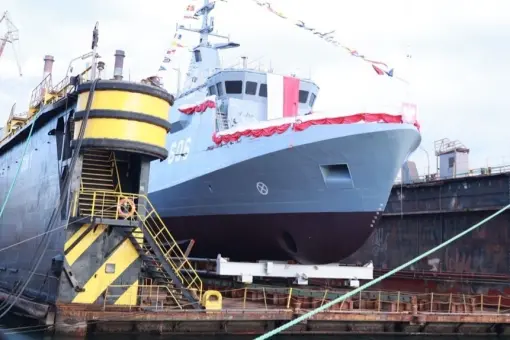 Wodowanie ORP Czajka