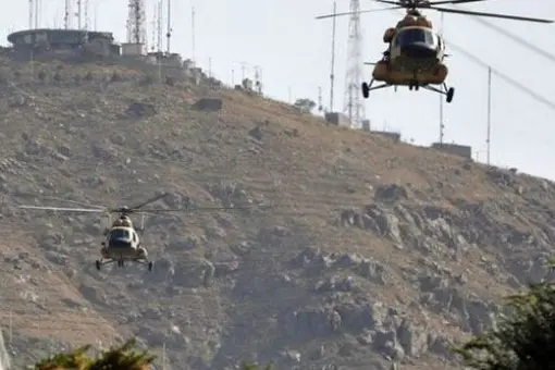 W Afganistanie zderzyły się dwa Mi-17