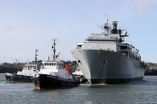 Koniec testów HMS Albion