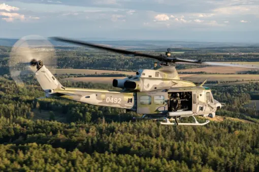 Czeskie śmigłowce H-1 po raz pierwszy trafią do Polski