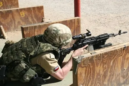 Szkolenie ogniowe w PKW Afganistan RSM