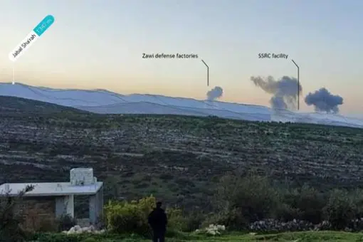 Izraelski atak na Syrię