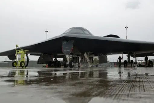 Cztery B-2A ćwiczą w Australii