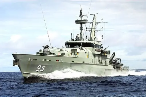 Pożar na HMAS Maryborough