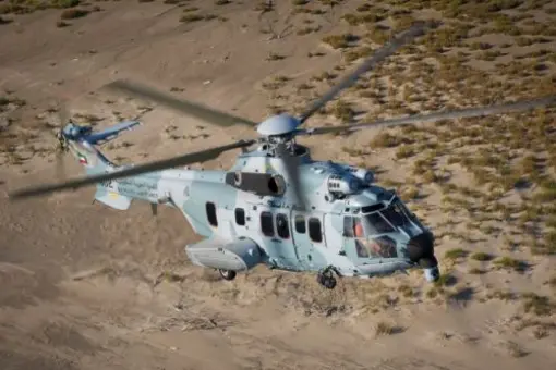 Próby w locie kuwejckich H225M