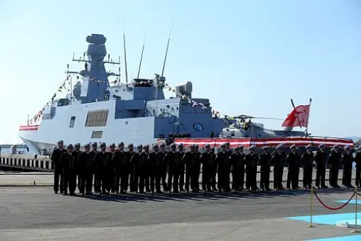 TCG Burgazada w linii